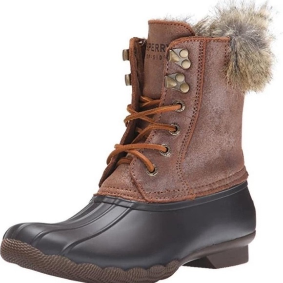 Sperry Top-Sider White Water Rain Boots STS93846 Size 7 - Picture 1 of 9